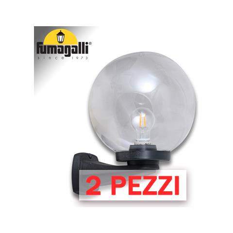 2x pezzi di NARDO /G250 NERO TRASP E27 - Foto 1